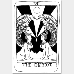 The Neverending Story Sphynx Chariot Tarot Card Posters and Art